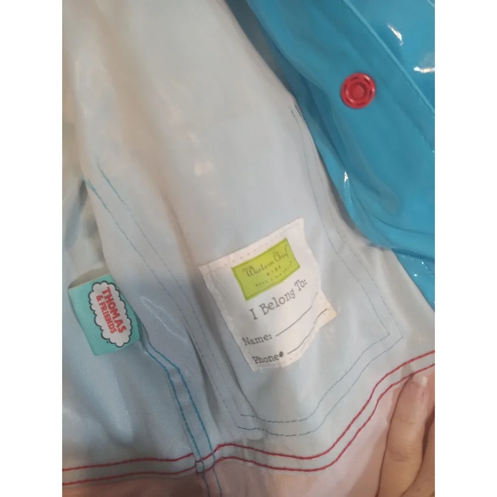 Thomas The Train Raincoat Size 3T Kids Toddler Blue Western‎ Chief Read